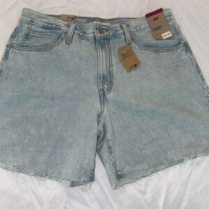 Levi's Classic Light Blue Denim Shorts